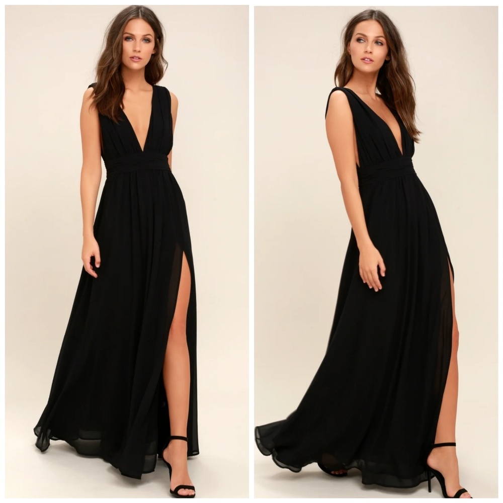LULUS HEAVENLY HUES PROM WEDDING MAXI DRESS - Picture 2 of 8
